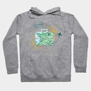 Pack your bags and travel to France Hoodie